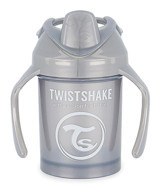 Twistshake Akıtmaz Kulplu 4+ Ay 230 ml Alıştırma Bardağı Gri