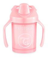 Twistshake Akıtmaz Kulplu 4+ Ay 230 ml Alıştırma Bardağı Pembe