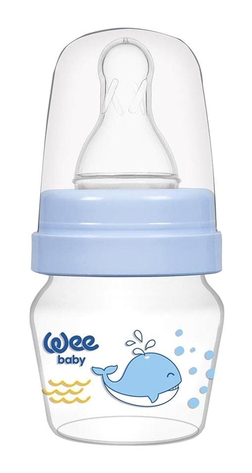 Wee Baby Kulpsuz 0-6 Ay 30 ml Alıştırma Bardağı Mavi