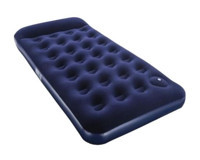 Bestway 67224 Katlanır Kamp Tek Kişilik Şişme Yatak Lacivert