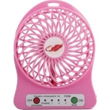 Anycast Mini 3 Kademeli Masaüstü Vantilatör Pembe