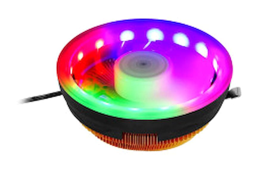 Frisby FCL1318C Sessiz 3 Pin 1 Fanlı Fan Soğutmalı RGB Masaüstü İşlemci Soğutucu