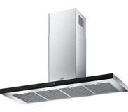 Franke Format Plus Ada FTLN H45 X/BK Glass A120 165 W 460 m3/h Metal Karbon Filtreli Bacasız Tavan Tipi Damlumbaz İnox