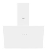 Simfer 8722 400 m3/h 60 cm Cam Bacalı Duvar Tipi Damlumbaz Beyaz
