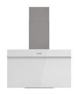 Uğur UAD 6011 BA3DHD 220 W 450 m3/h 60 cm Cam Karbon Filtreli Bacalı Duvar Tipi Damlumbaz Beyaz