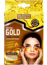 Beauty Formulas Gold Göz Çevresi Jel Göz Maskesi 6 Adet