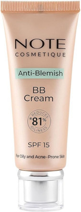 Note Anti Blemish No: 04 Tüm Ciltler İçin Suya Dayanıklı Işıltılı BB Krem Orta Ton