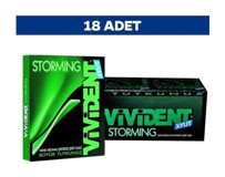 Vivident Storming Naneli Sakız 18 Adet