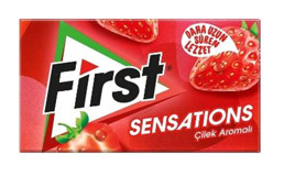 First Sensations Çilekli Sakız 12'li 24 Adet