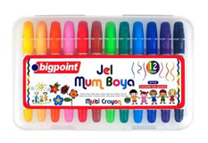Bigpoint 12'li Jel Pastel Boya Seti