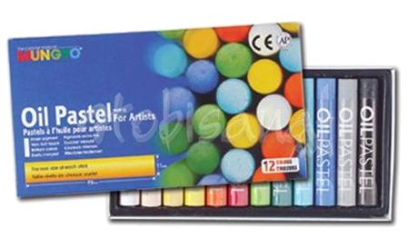 Mungyo 12'li Yağlı Pastel Boya Seti