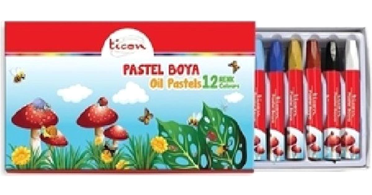 Ticon 12'li Yağlı Pastel Boya Seti
