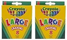 Crayola 8'li Mum Pastel Boya Seti