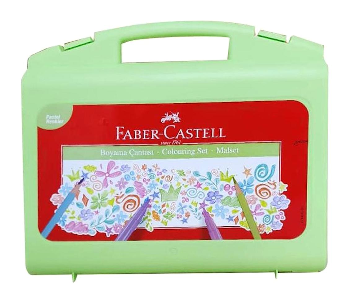 Faber-Castell Çantalı 34'lü Yağlı Pastel Boya Seti