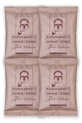 Kurukahveci Mehmet Efendi Sade Orta Kavrulmuş Türk Kahvesi 4x100 gr