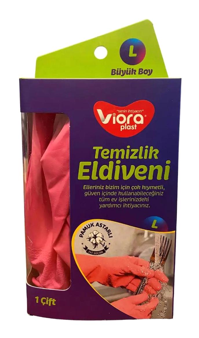 Viora Large Temizlik Eldiveni 1 Çift