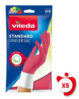 Vileda Standart Universal Medium Temizlik Eldiveni 5 Paket