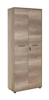 Adore Mobilya 2 Bölmeli 5 Raflı Suntalam 187 cm Ceviz Kitaplık