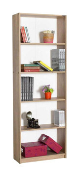 Adore Mobilya 5 Raflı Suntalam 182 cm Kahverengi Kitaplık