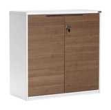 Adore Mobilya 2 Bölmeli 2 Raflı Suntalam 76 cm Ceviz Kitaplık