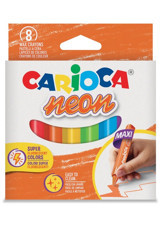 Carioca Kalemi Fosforlu 8li Pastel Boya