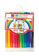 Südor Çevirmeli 12 Renk Mum Boya Pastel Boya
