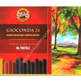 Koh-i Noor Pastel Gioconda 24 Renk Yağlı Pastel Boya