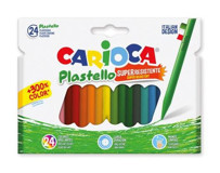 Carioca Plastello SuperResistente 24'lü Pastel Boya