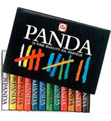 Talens Panda 12'li Pastel Boya