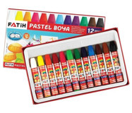 Fatih 34012 Karton Kutu 12 Renk Pastel Boya