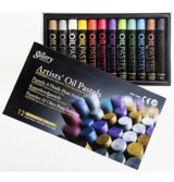 Gallery Mungyo 12'li Metalik Yağlı Pastel Boya