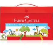 Faber-Castell Karton Çantalı 18 Renk Pastel Boya