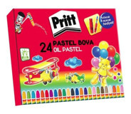 Pritt Karton Kutu 24’lü ve Kalemtraş Pastel Boya