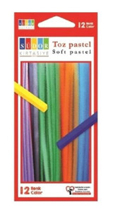 Südor Toz Soft 12 Renk Pastel Boya