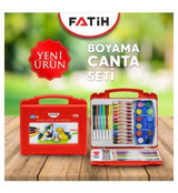 Fatih Boyama Çantalı 47 Parça Pastel Boya