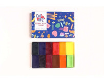 Colorz 12'li Blok Balmumu Pastel Boya