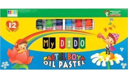 My Dido My622 Karton Kutu Köşeli 12 Renk Pastel Boya