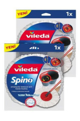 Vileda Spino 2'li Yedek Paspas Beyaz