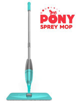 Pony Sprey Mop Temizlik Seti Mavi