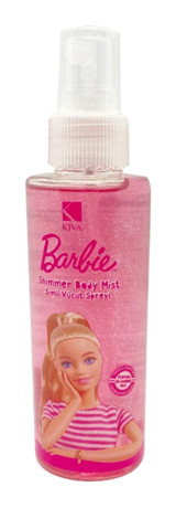 Kiva Kozmetik Barbie Simli Kız Çocuk Vücut Spreyi 150 ml