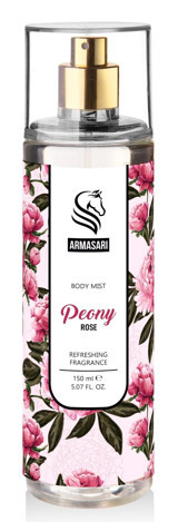Armasari Peony Rose Çiçeksi Unisex Vücut Spreyi 150 ml