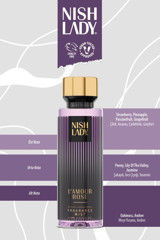Nishlady L'amour Rose Oryantal Kadın Vücut Spreyi 260 ml