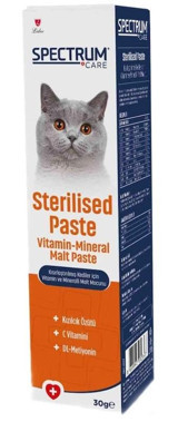 Spectrum Sterilised Paste Bağışıklık Güçlendirici Yetişkin Kedi Vitamini Macun 30 gr