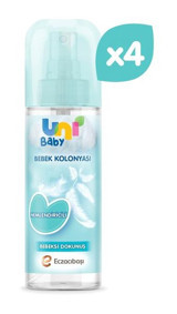 Uni Baby Bebeksi Sprey Bebek Kolonyası 4x150 ml