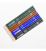 Faber-Castell Şövalye 12'li Yuvarlak HB Siyah Kurşun Kalem Seti