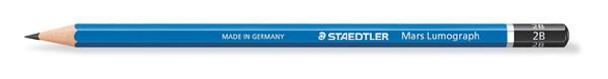 Staedtler Lumograph Mars Tekli 2B Siyah Kurşun Kalem
