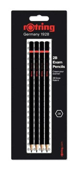 Rotring Blister 4'lü 2B Siyah Kurşun Kalem Seti