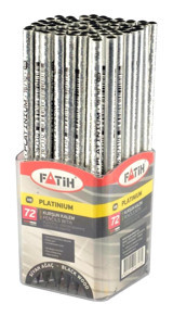 Fatih Platinyum - Lata 72'li HB Siyah Kurşun Kalem Seti