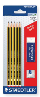 Staedtler Noris 5'li HB Siyah Kurşun Kalem Seti