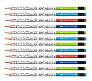 Faber-Castell Caligraphy Desenli 12'li Silgili Yuvarlak HB Siyah Kurşun Kalem Seti
